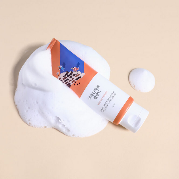 Пінка для умивання з екстрактом соєвих бобів та пантенолом ROUND LAB Soybean Panthenol Cleanser, 150 ml 12372 фото