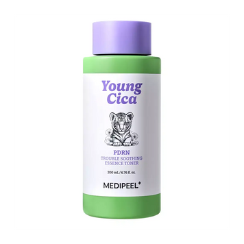 Заспокійлива тонік-есенція для обличчя з PDRN та центелою MEDIPEEL Young Cica PDRN Trouble Soothing Essence Toner, 200 мл 12324 фото
