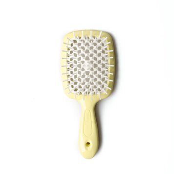 Щітка для волосся JANEKE SUPERBRUSH SMALL жовта з білим 0667 фото