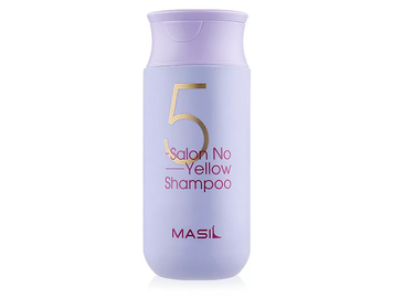 Тонуючий шампунь для освітленого волосся Masil 5 Salon No Yellow Shampoo, 0341 фото