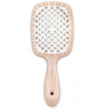 Щітка для волосся Janeke Superbrush (бежева з білим) 0194 фото