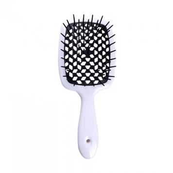 Щітка для волосся Janeke Superbrush (біла з чорним) 0196 фото