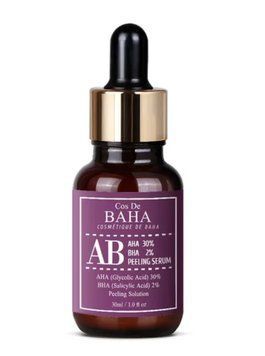 Пілінг з гліколевою кислотою 30% і саліциловою кислотою 2% Cos De Baha Aha Bha Ab Serum (AB) 30 мл 0546 фото