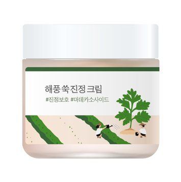 Заспокійливий крем з морським полином ROUND LAB Mugwort Calming Cream 80 ml 0101 фото