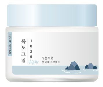 Легкий зволожувальний крем з морською водою Round Lab 1025 Dokdo Light Cream 80 мл 0102 фото
