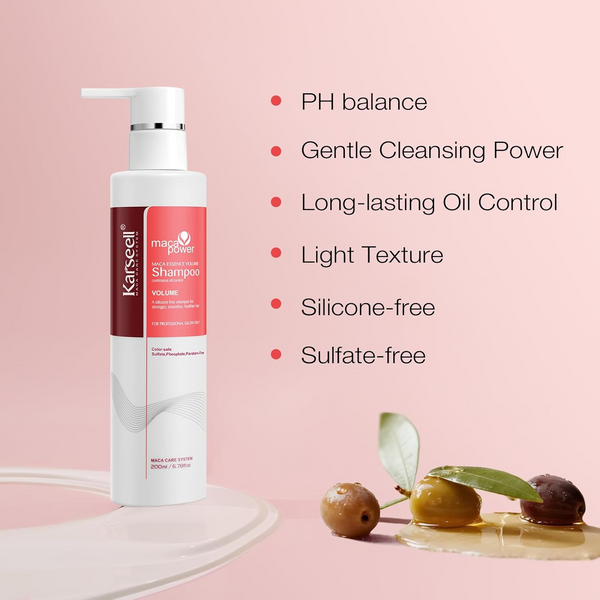 Шампунь для об'єма Maca Essence Volume Shampoo від бренда Karseell. 200 мл 12351 фото