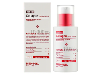 Medi-Peel - Retinol Collagen Lifting Ampoule - Антивікова ампула для обличчя з ретинолом і колагеном - 50ml 0166 фото