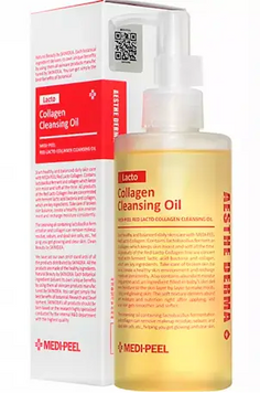 Гідрофільна олія для обличчя Medi-Peel Red Lacto Collagen Cleansing Oil з пробіотиками та колагеном, 200 мл 0318 фото
