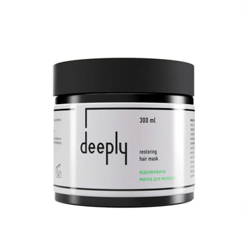 Відновлююча маска для волосся deeply restoring hair mask 12410 фото