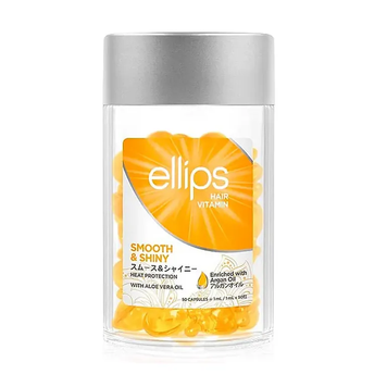 Ellips Hair Vitamin Smooth and Shiny With Aloe Vera Oil (Вітаміни для волосся "Розкішне сяйво" з олією алое вера) 0476 фото