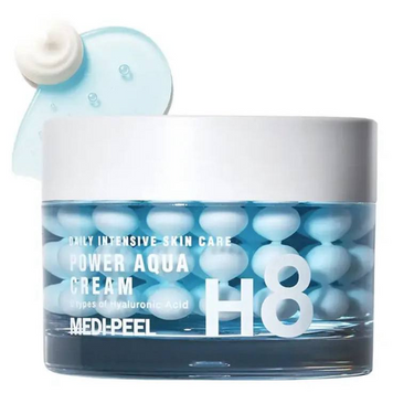 MEDI PEEL Power Aqua Cream Інноваційний гель-крем з білими зволожуючими капсулами для інтенсивного і глибокого зволоження, 50мл 12519 фото